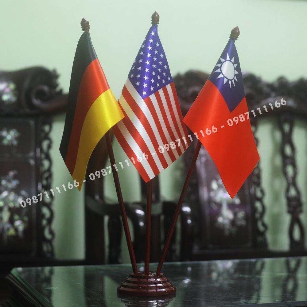 Cờ Để Bàn Đức - Mỹ - Đài Loan