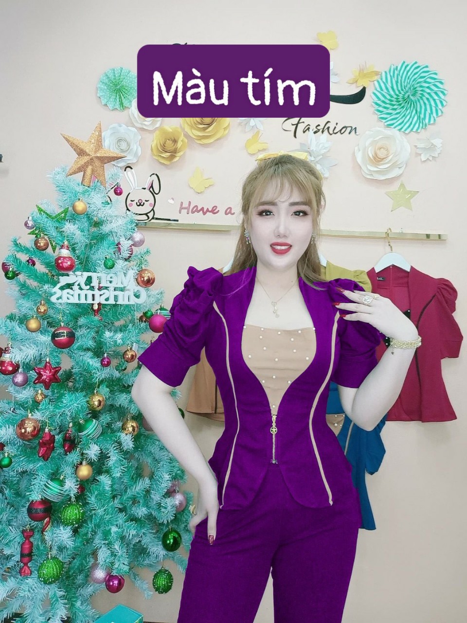 Sét bộ mặc tết đi chơi dễ thương 5 size từ 40 kg đến 75 kg.LV02