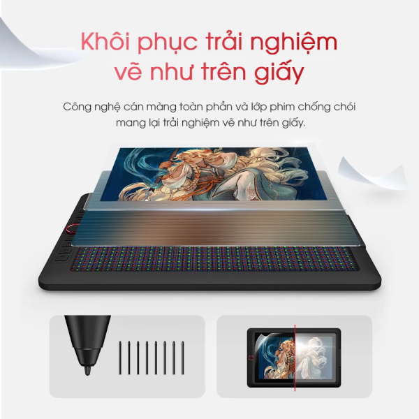 Bảng Vẽ Màn Hình XP-Pen Artist 15.6 Pro V2 – 16K - Hàng Chính Hãng