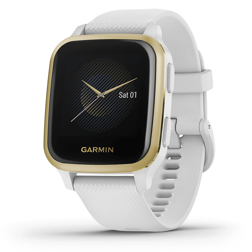 Đồng Hồ Thông Minh Theo Dõi Vận Động Theo Dõi Sức Khỏe Garmin Venu SQ / Venu SQ Music Màn Hình AMOLED - Hàng Chính Hãng