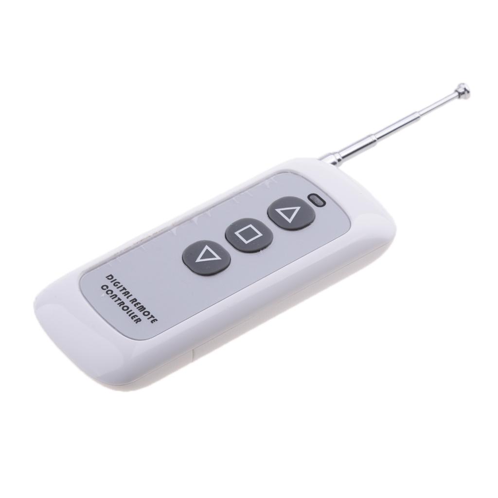 Wireless Remote Control Switch AC220V Relay Receiver & 3 Key Transmitter