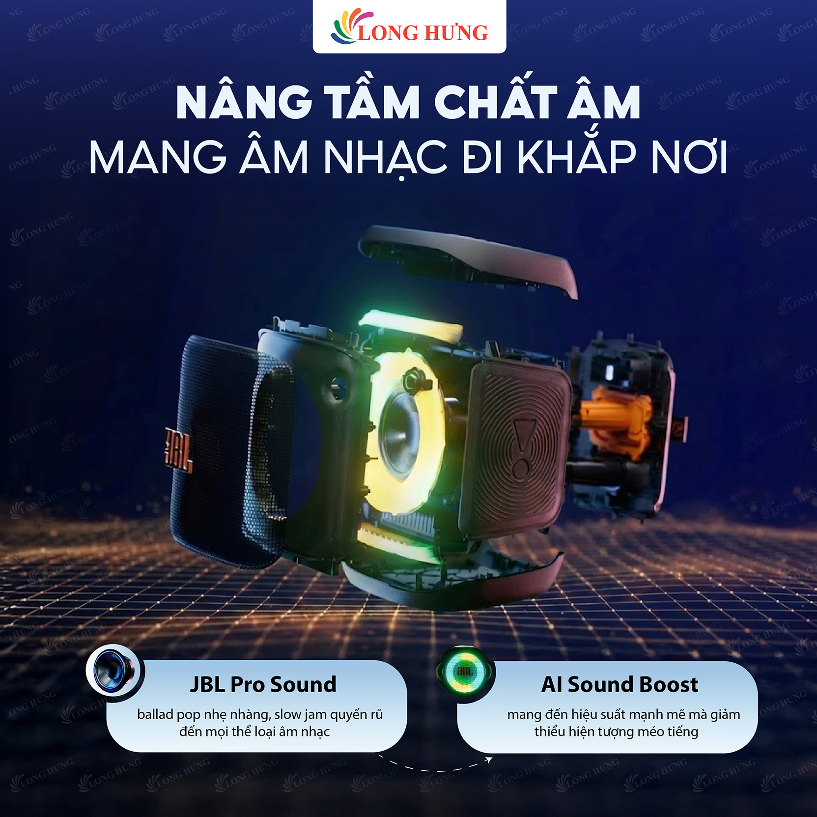 Loa JBL PartyBox Encore 2 JBLPBENCORE22MICAS - Hàng chính hãng