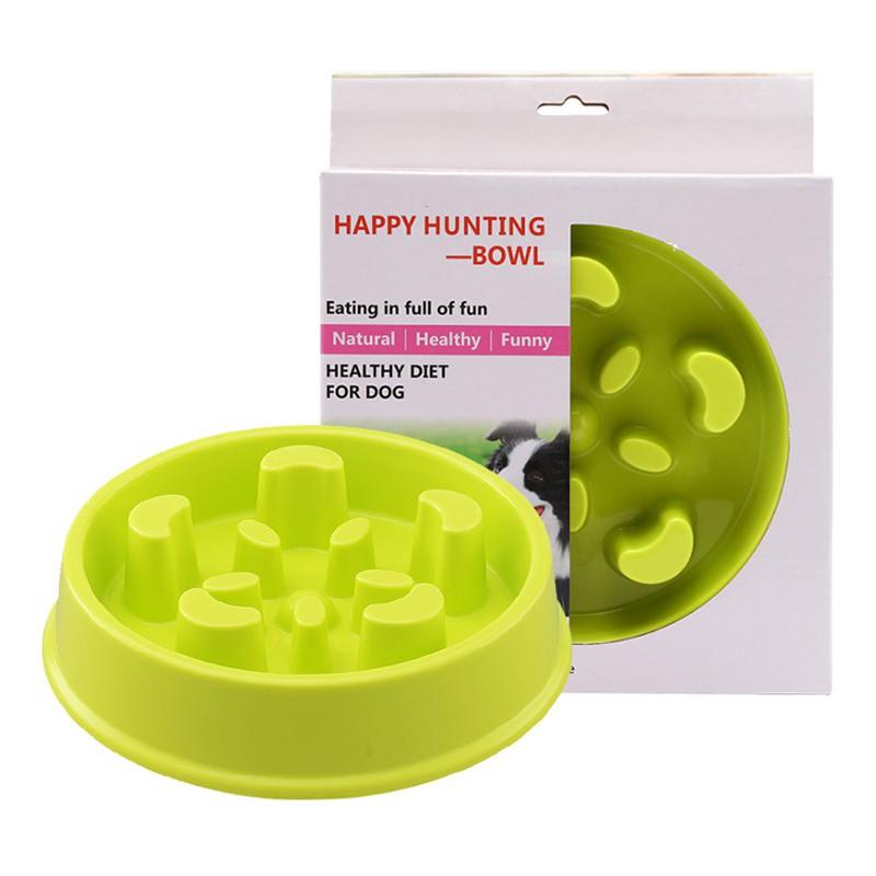 Bát Ăn Chậm, Chống Sặc Đế Tròn Cho Chó Happy Hunting Bowl 009