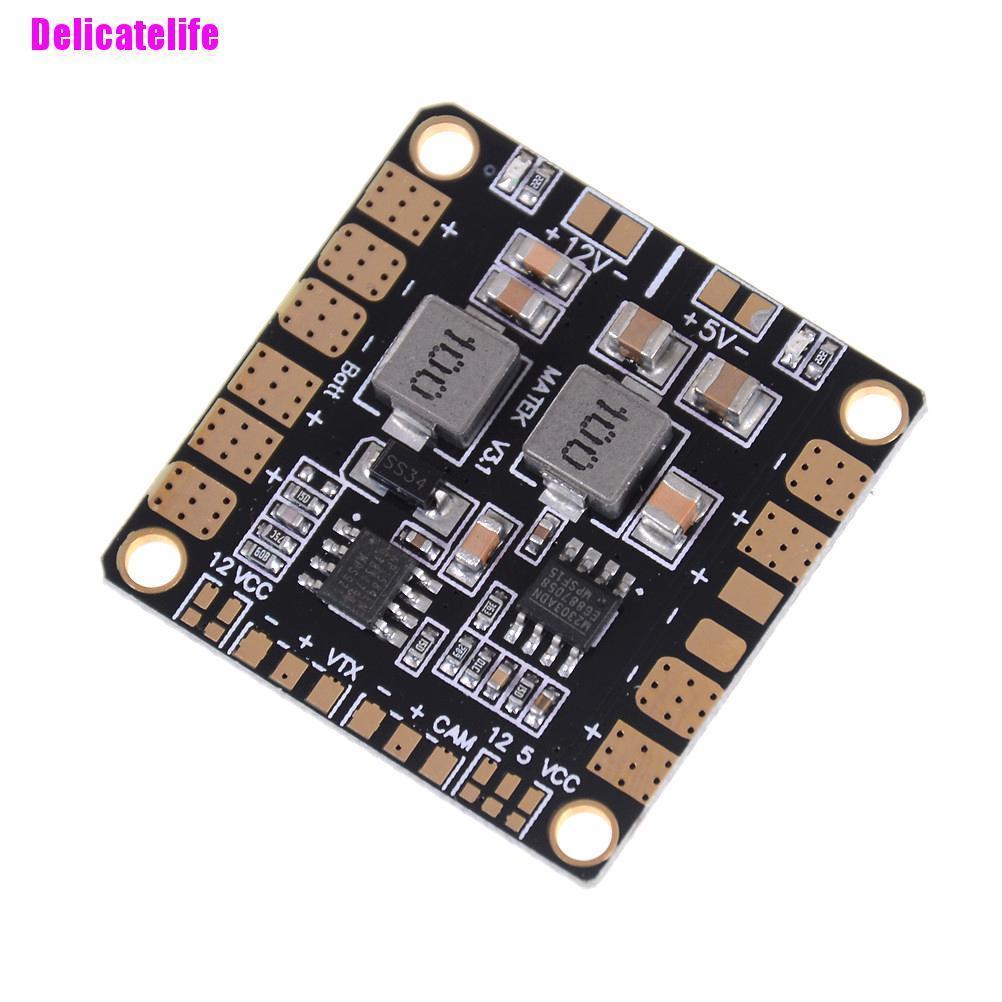 Bảng mạch phân phối nguồn PDB với BEC 5V & 12V cho máy bay điều khiển từ xa FPV