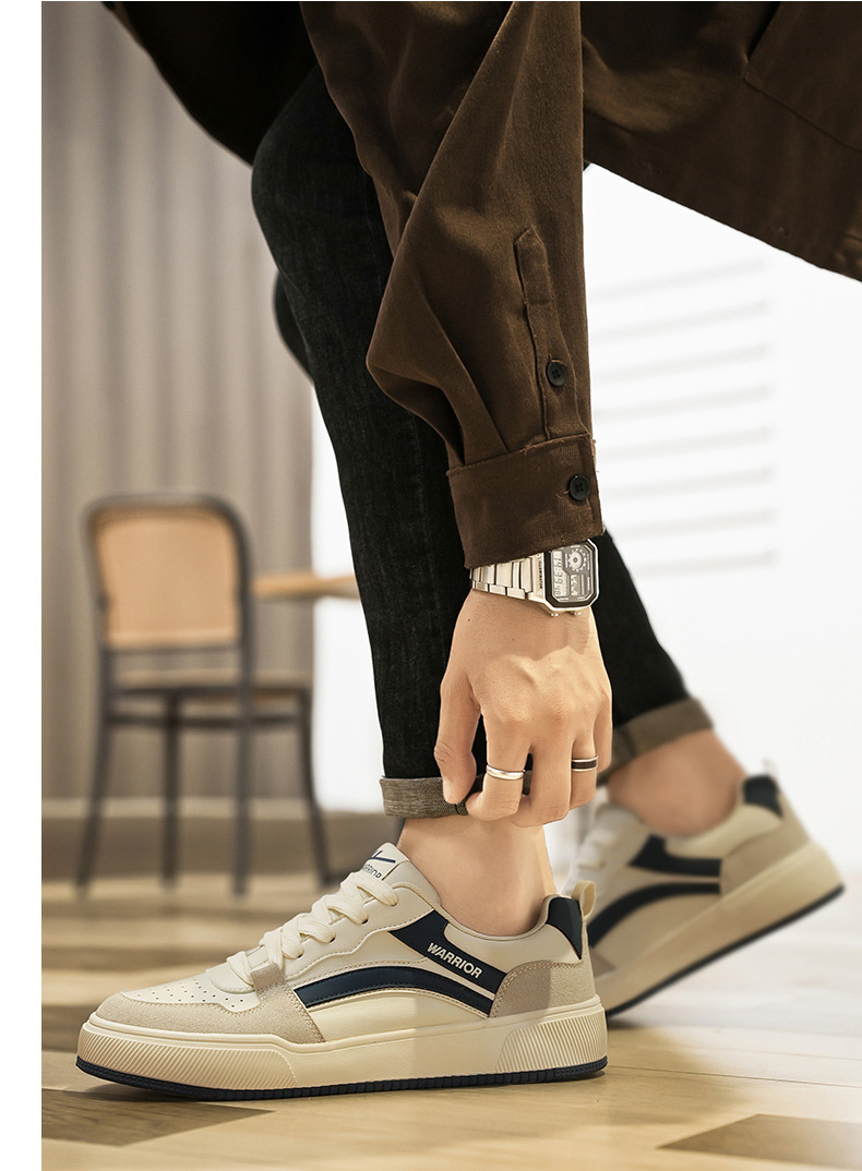 Giày thể thao nam đế êm nhẹ, thoáng khí đế cao su đúc, chống trơn trượt hạn chế mòn – BEE GEE - GNA2046