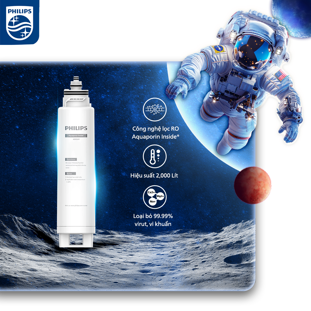 Lõi lọc RO Philips ADD541 dùng cho máy lọc nước (ADD6912 và ADD6901) - Hàng chính hãng