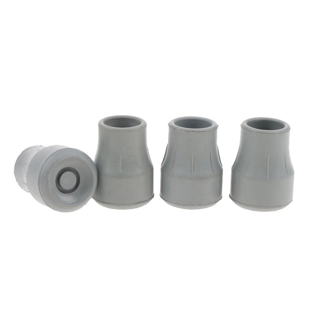 8pcs 22mm Trekking Pole Tip End Rubber Cap Hiking Ferrules