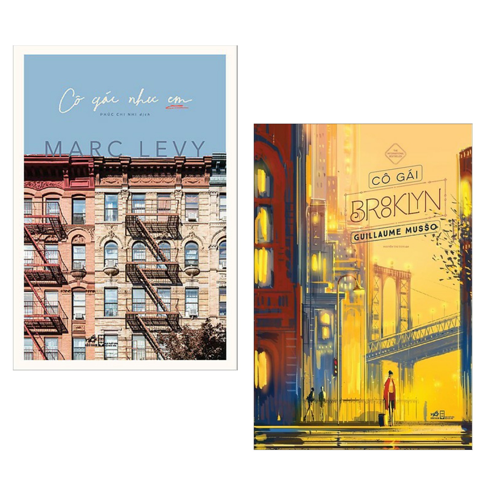 Combo 2 Cuốn Tiểu Thuyết Đặc Sắc: Cô Gái Như Em + Cô Gái Brooklyn (Tặng kèm Bookmark Happy Life)