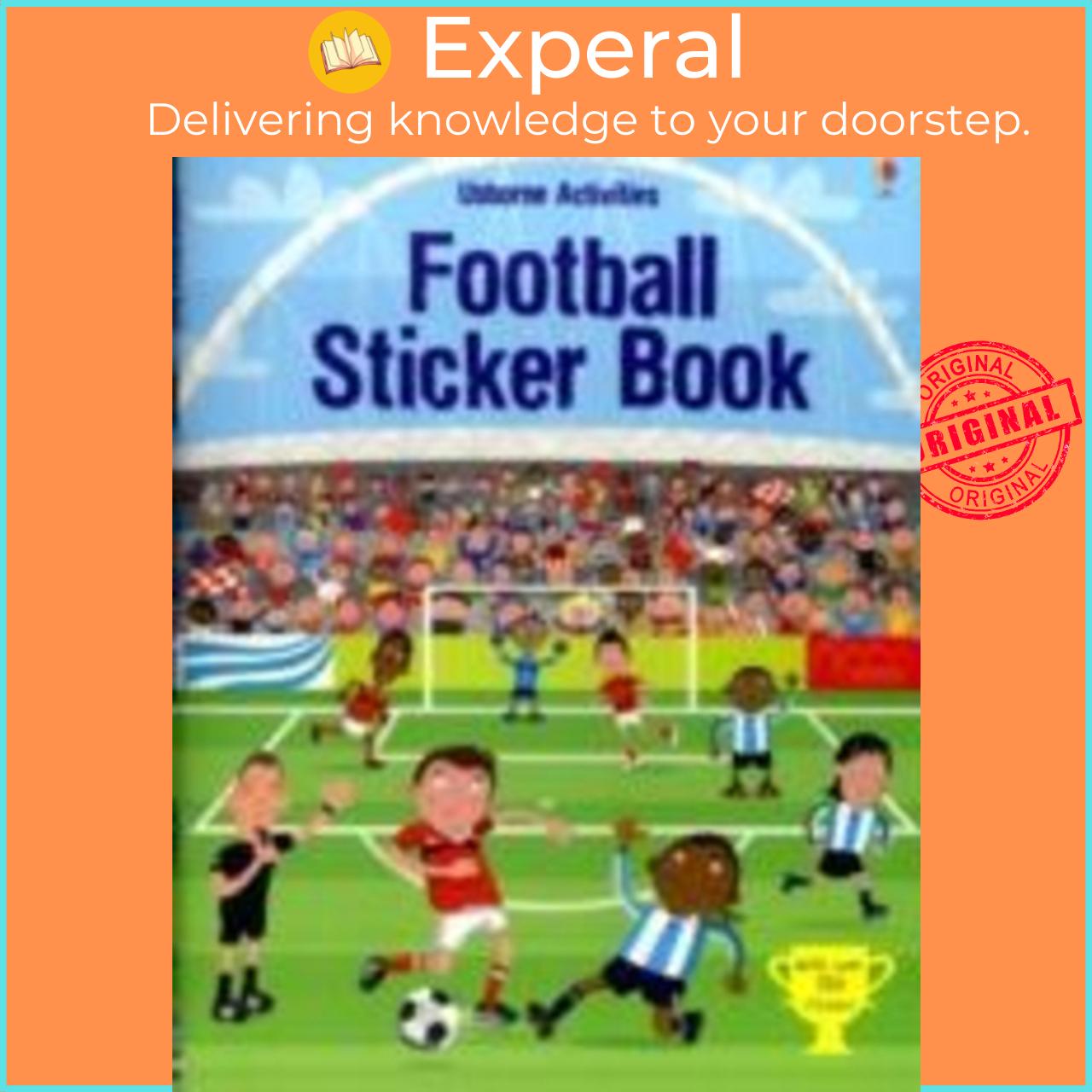 Sách - Football Sticker Book by Paul Nicholls
