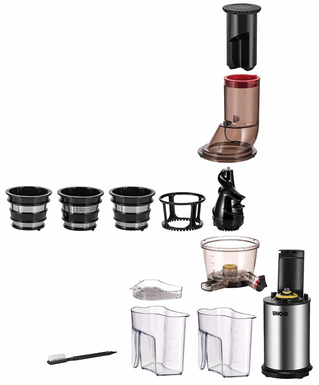 Máy ép chậm Unold 3 in1 78265 Hàng chính hãng