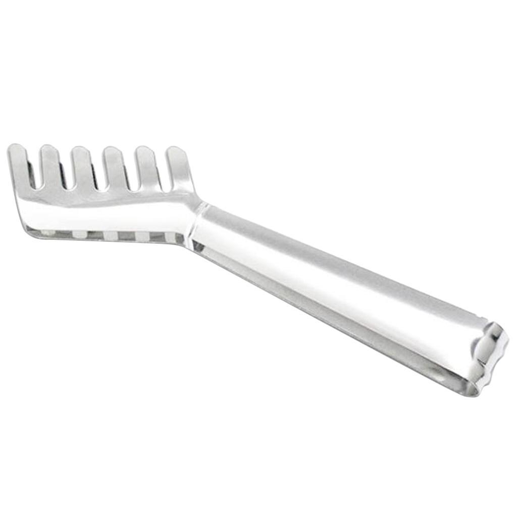 Food Tong Stainless Steel Pasta Spaghetti Clip Non-Skid Tong Clamp Kitchen