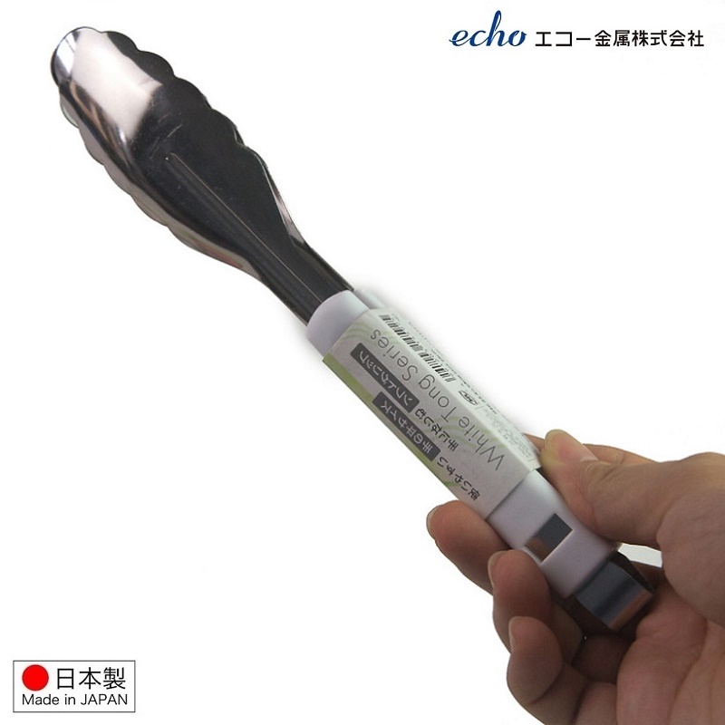 Kẹp gắp inox đa năng Echo Metal 220mm - Hàng nội địa nhật Bản (#Made in Japan)