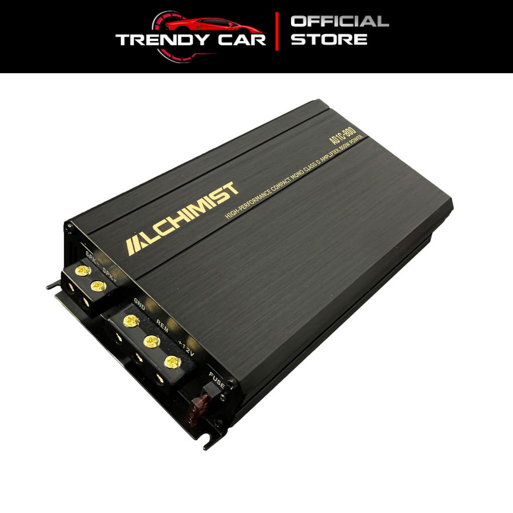 Bộ Khuếch Đại DSP Alchimist AD1C-800, DSP mono 1 kênh Class D - Max 800 W nội thất Ô tô