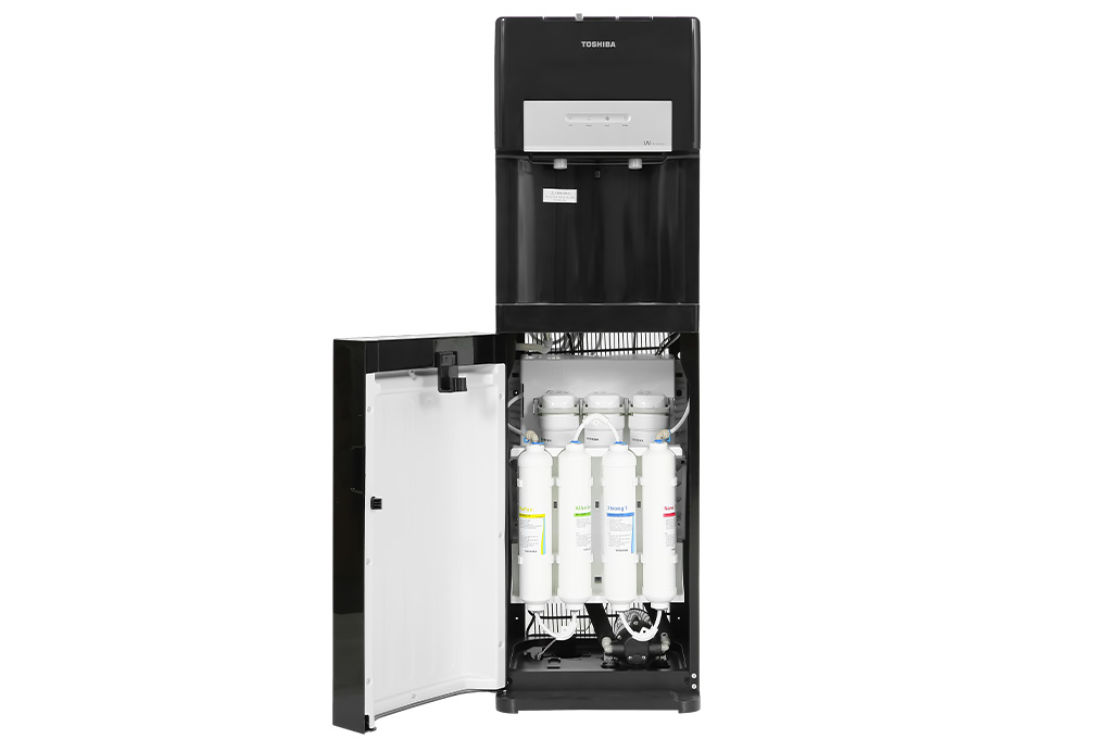 Máy lọc nước nóng lạnh RO Toshiba TWP-W1035SVN(K) - Diệt khuẩn bằng tia UV và Nano Silver - Hệ thống 7 cấp lọc - Hàng chính hãng