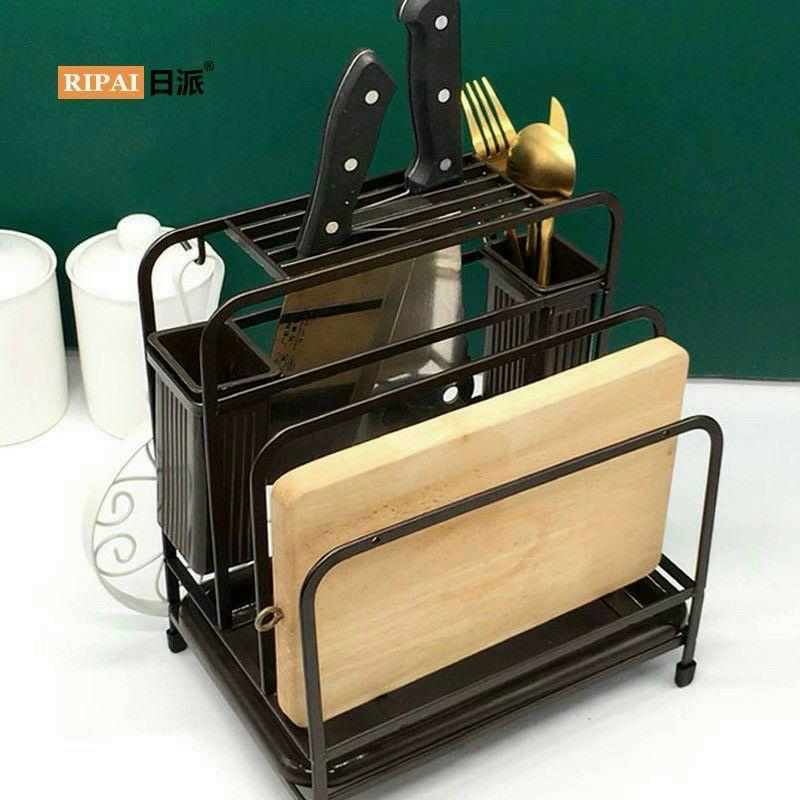 Kệ để dao thớt bằng inox không han gỉ để được mọi vị trí