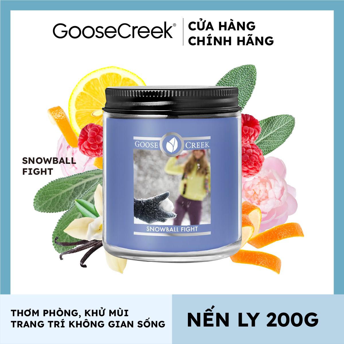 Nến ly Goose Creek (200g) - Snowball Fight