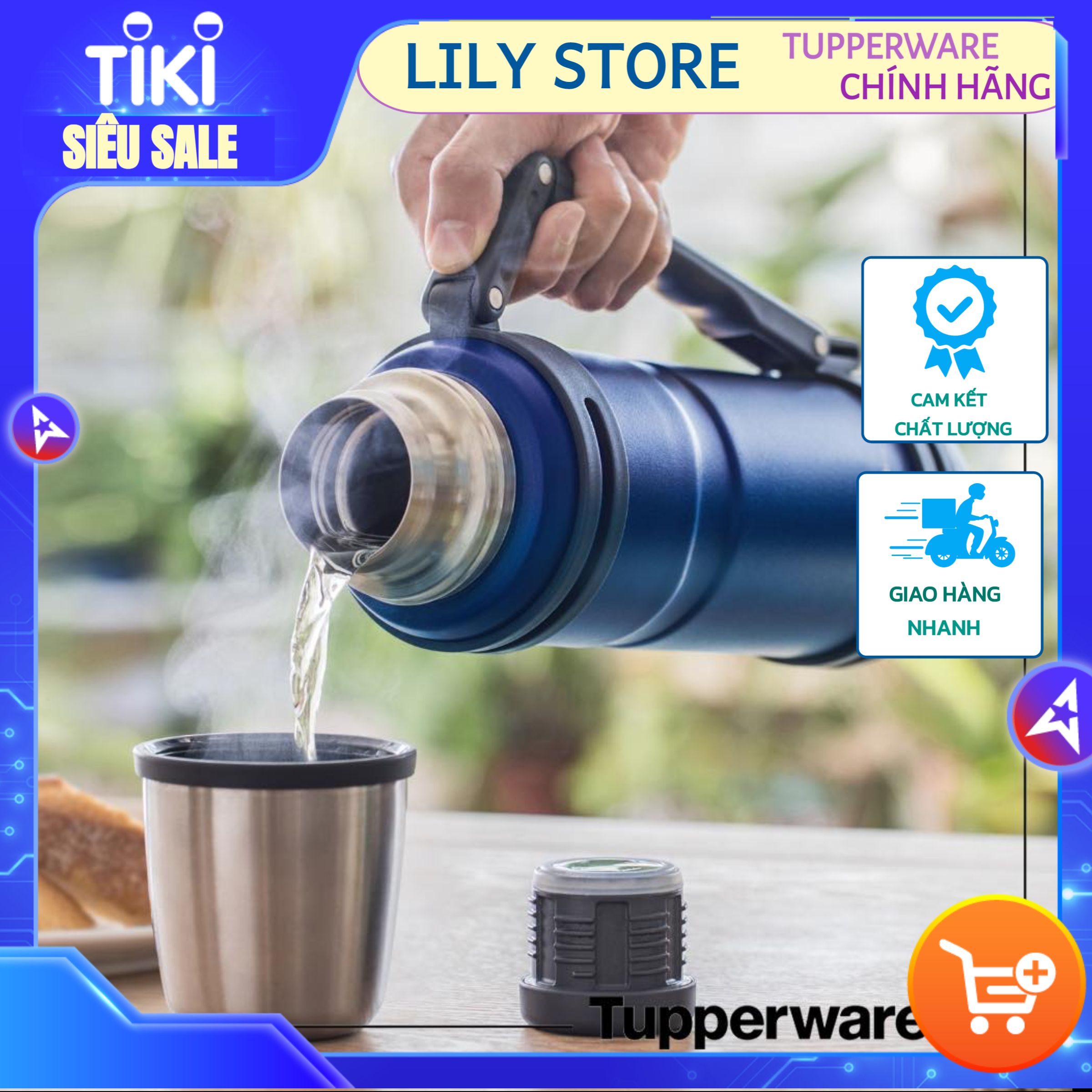 Bình giữ nhiệt Tupperware - Thermal 1.2L