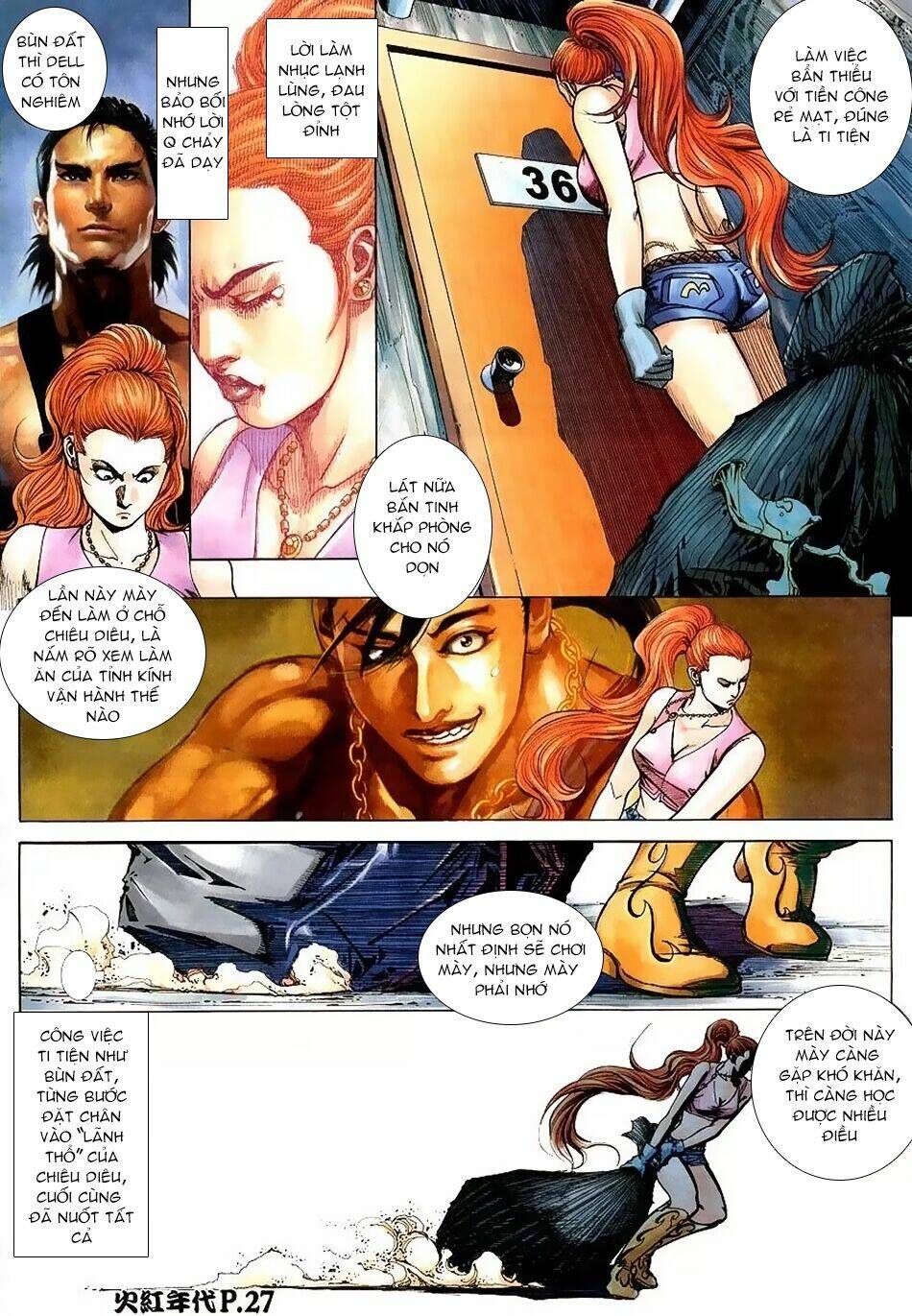 hỏa hồng niên đại hắc cốt đường chapter 114 24