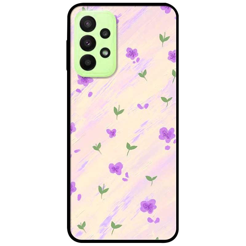 Ốp lưng dành cho Samsung A13 mẫu Hoa Tím 1
