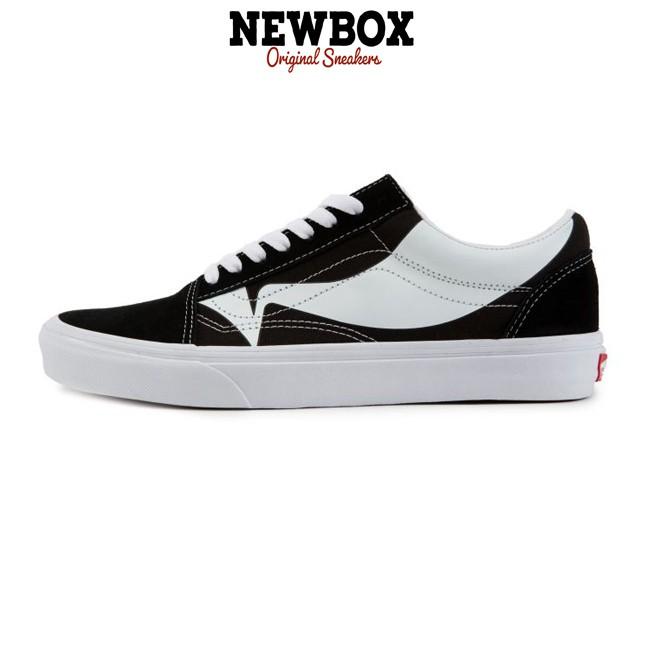 Giày Vans Old Skool Warp (Black/True White) - VN0A4U3B21N