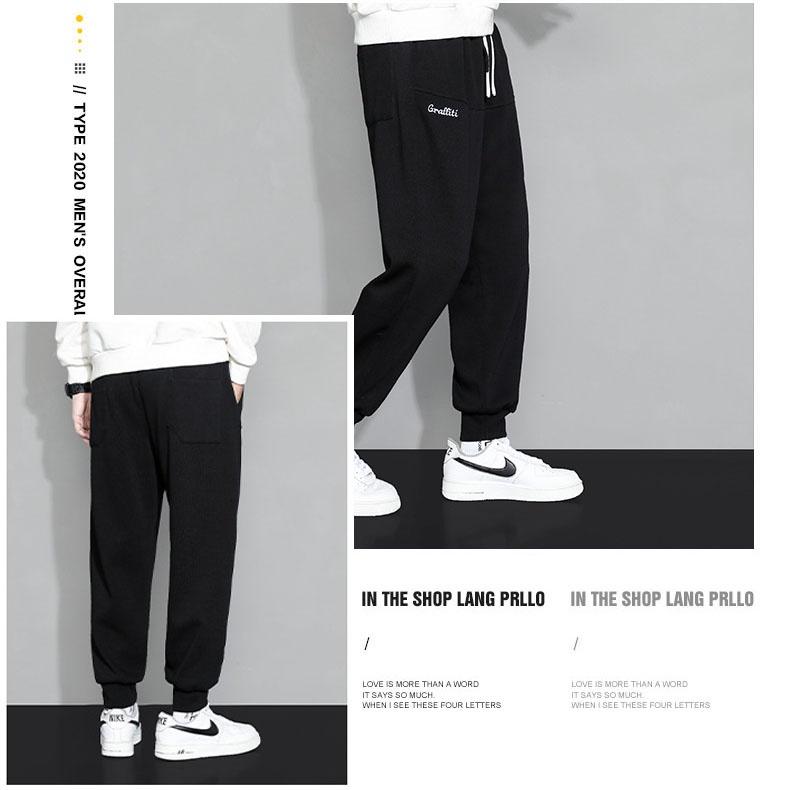 quần jogger nam big size thu đông dành cho người mập người béo size Châu âu của Zenbig