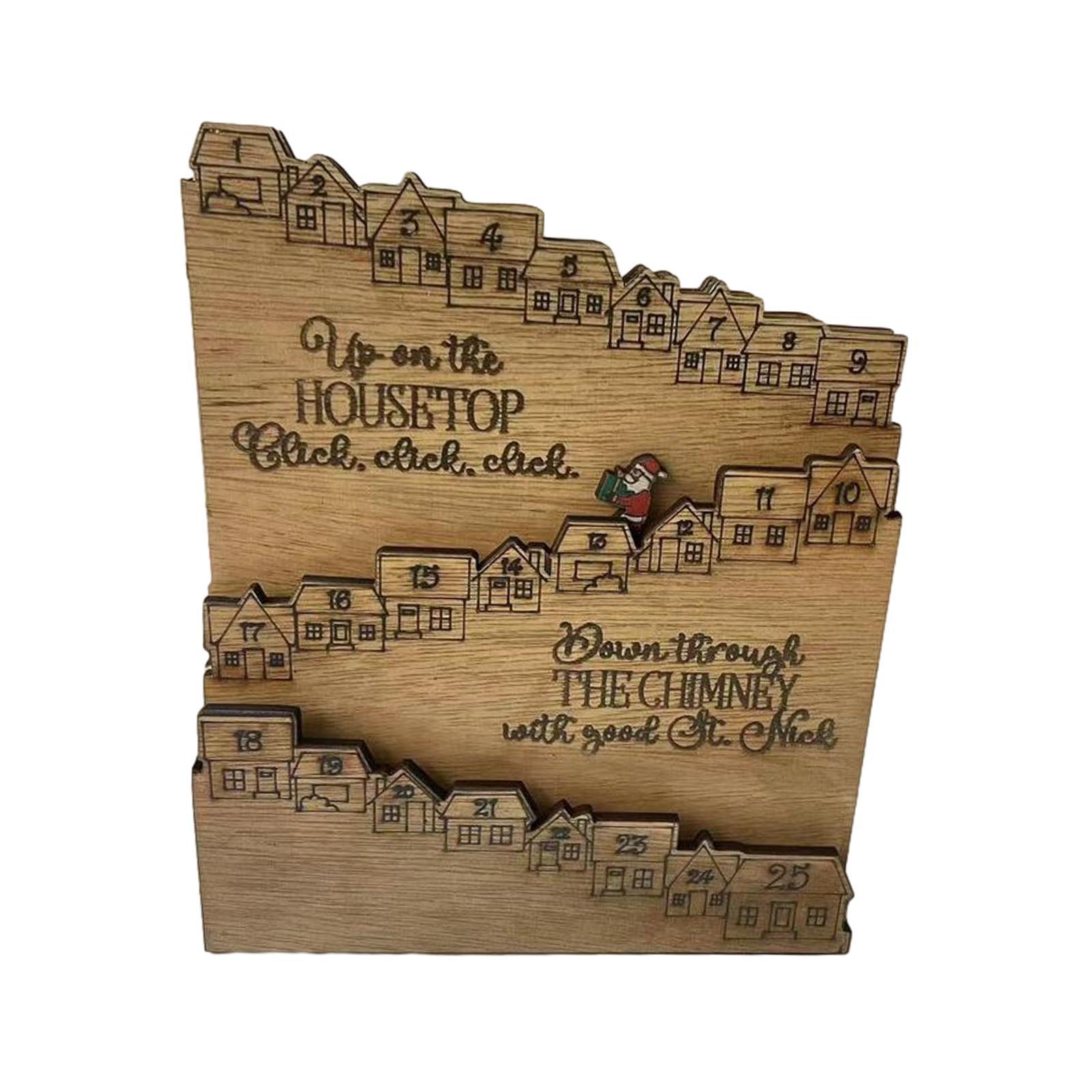 Counting Down  for Kid Adult Handmade Ornament Decoration for Party Festive Gifts