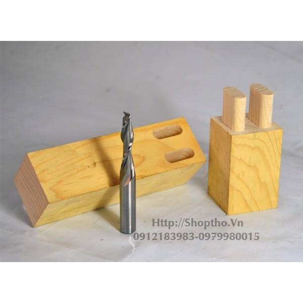 Mũi phay xoắn Spiral 10*45-100 Colet 12.7mm