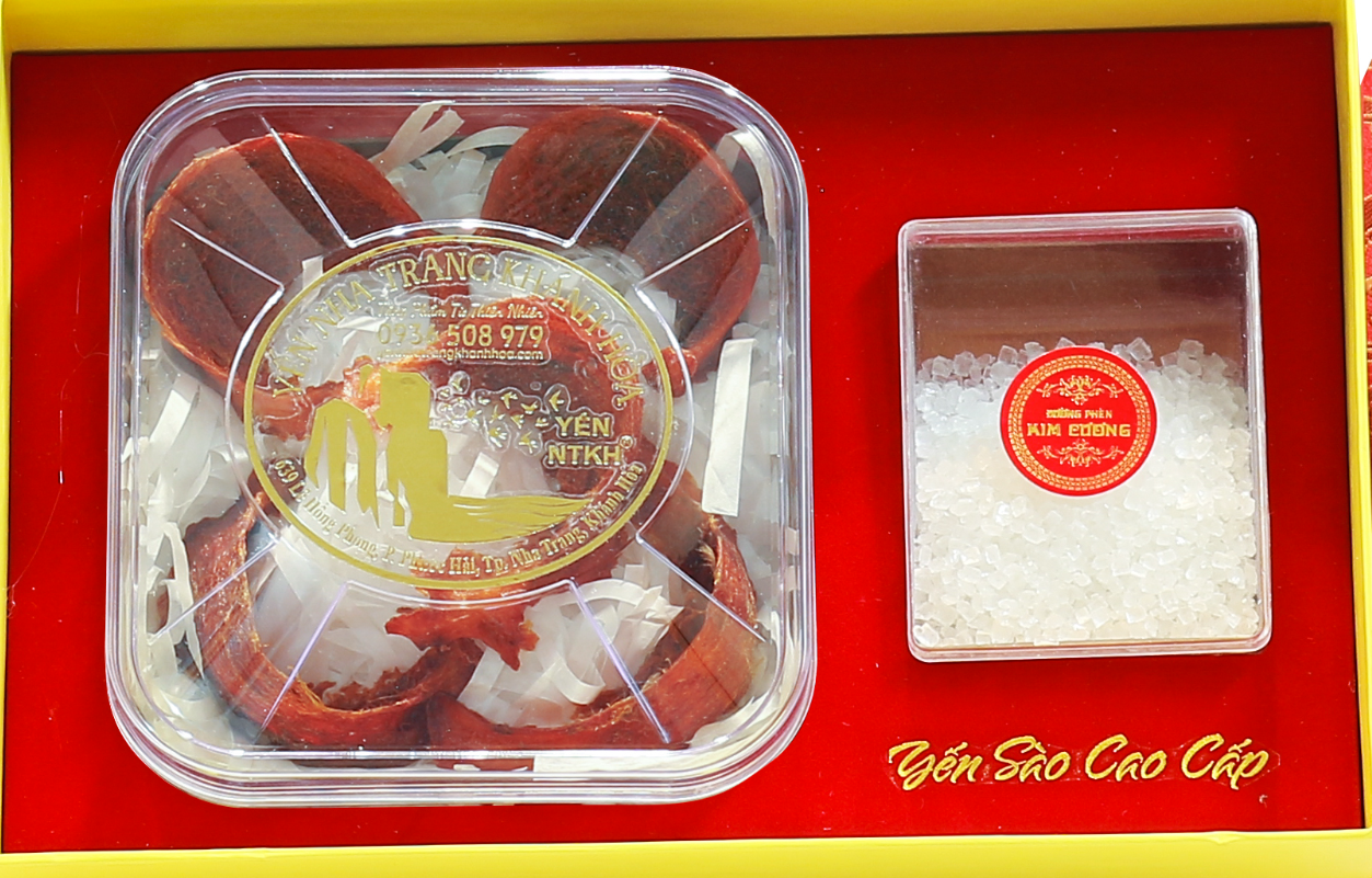 Hộp Quà Tổ Yến Sào Yến Huyết Thô Nguyên Tổ 50g Yến Nha Trang Khánh Hòa