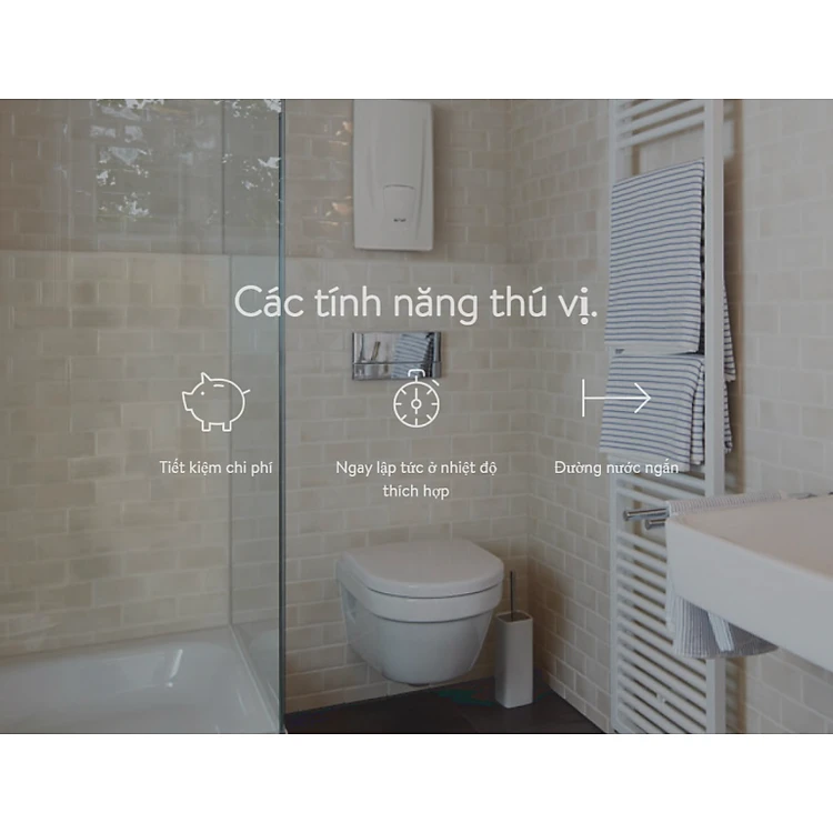 Máy nước nóng tức thì E-comfort DBX Next - Hàng chính hãng