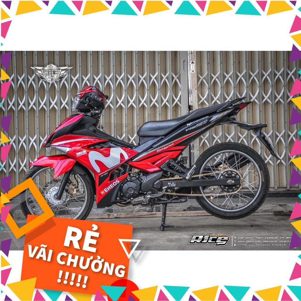 Tem Rời Exciter 150 Mẫu Movistar Đỏ Trắng Đen Chữ Y15ZR