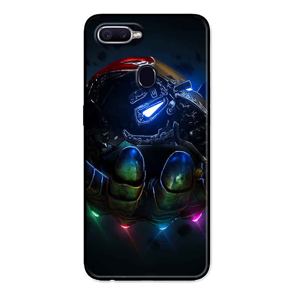 Ốp Lưng in cho Oppo F9 Mẫu Siêu Nhân   - Hàng Chính Hãng