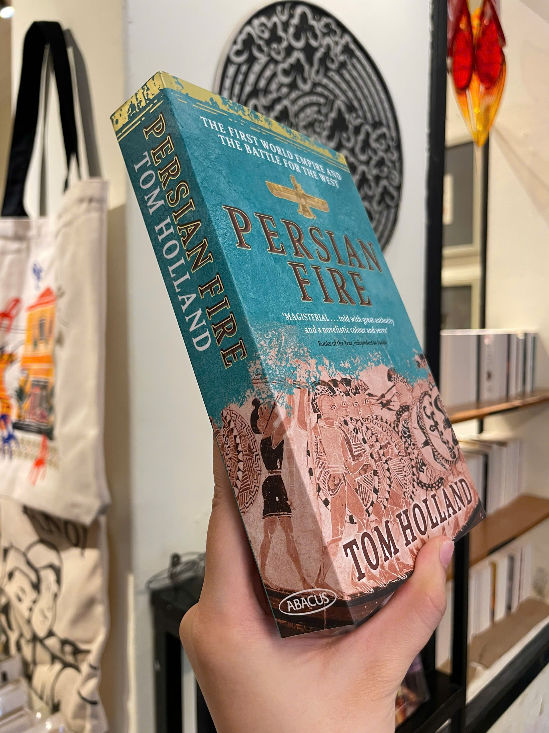 Sách - Persian Fire: The First World Empire, Battle for the West - Tom Holland | Ngoại văn Nhập khẩu