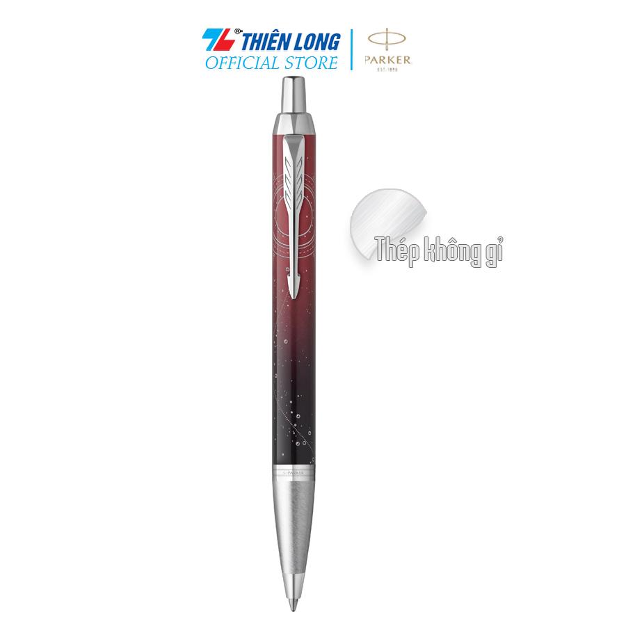 Bút bi Parker IM Special Editon Portal Red - Thép không gỉ - Ngòi 0.7mm - 2152998