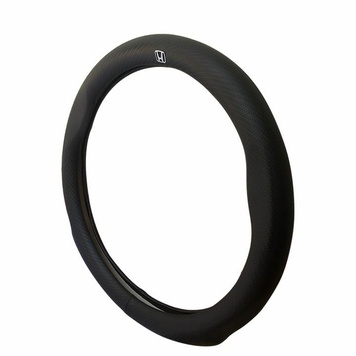Bọc Vô Lăng Da Vân Carbon Logo Honda Bền đẹp