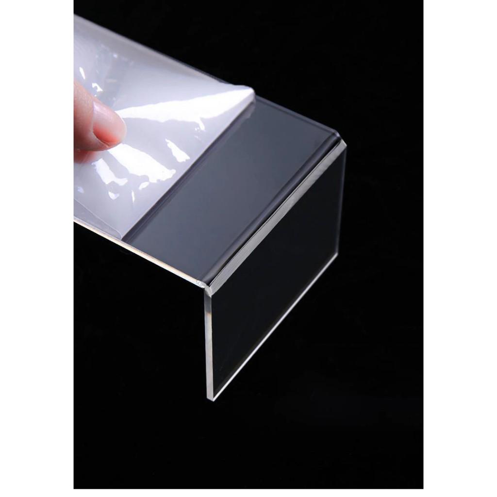Acrylic Dày 2mm, Kệ Mica Trưng Bày Chữ U, Đế Mica Trong Bày Mô Hình Sản Phẩm , Acrylic
