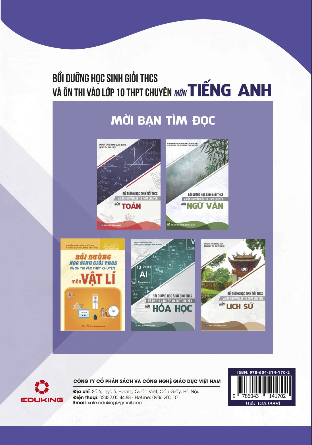 Bồi Dưỡng Học Sinh Giỏi THCS Và Ôn Thi Vào Lớp 10 THPT Chuyên Môn Tiếng Anh