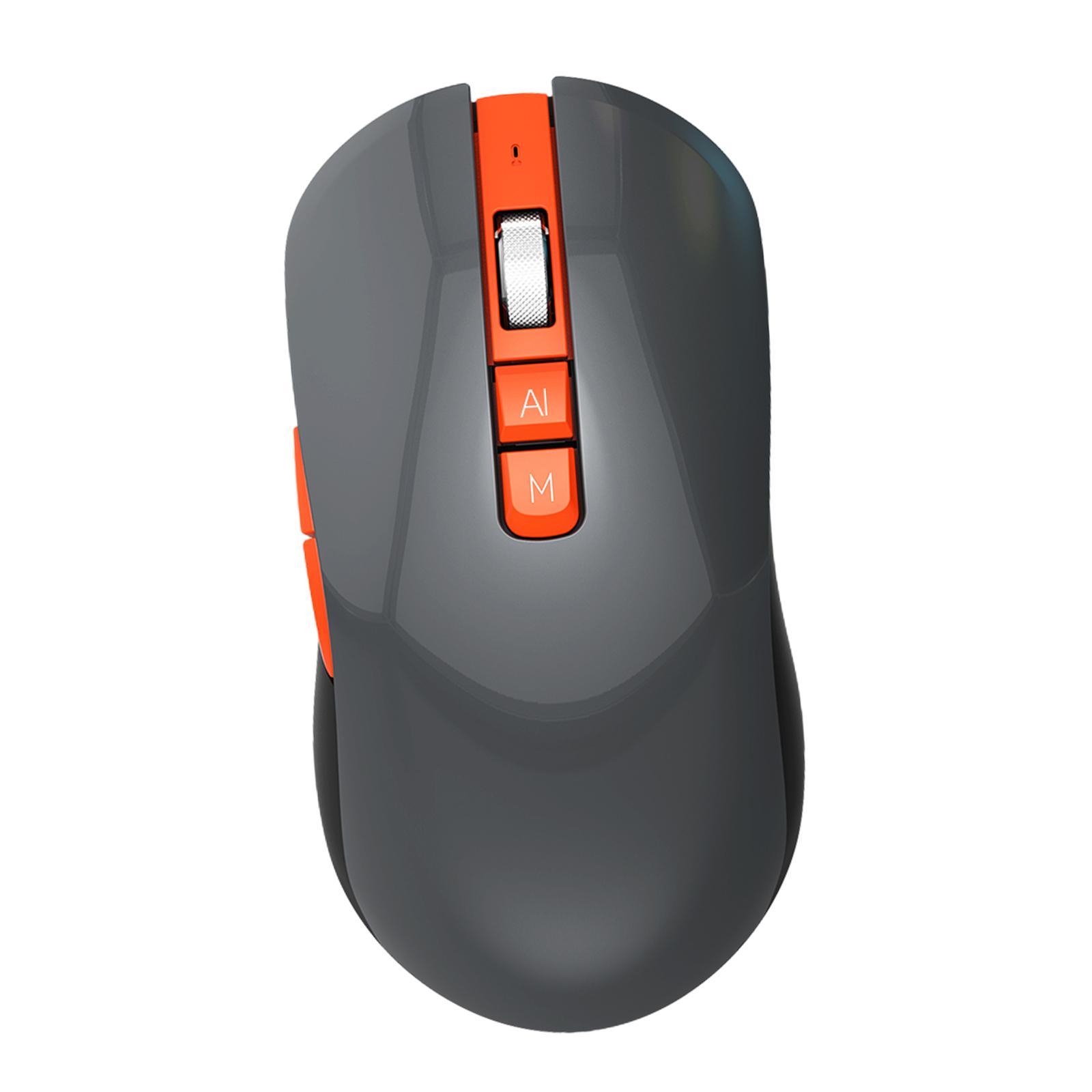 Cordless Mice ,Silent Mice Multi Language Auto Translate, Adjustable DPI Levels Dual Mode Mice Ergonomic Mice for PC Notebook Desktop Laptop