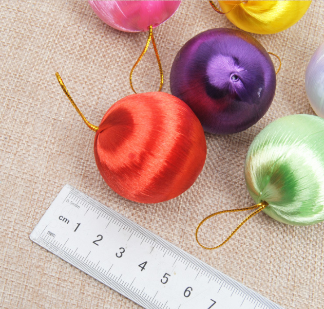 Set Quả Châu Sợi Bóng Trang Trí Cây Thông Giáng Sinh Trang Trí Noel