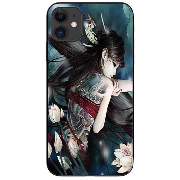 Ốp lưng dành cho Iphone 12 Mini mẫu Girl Tatto