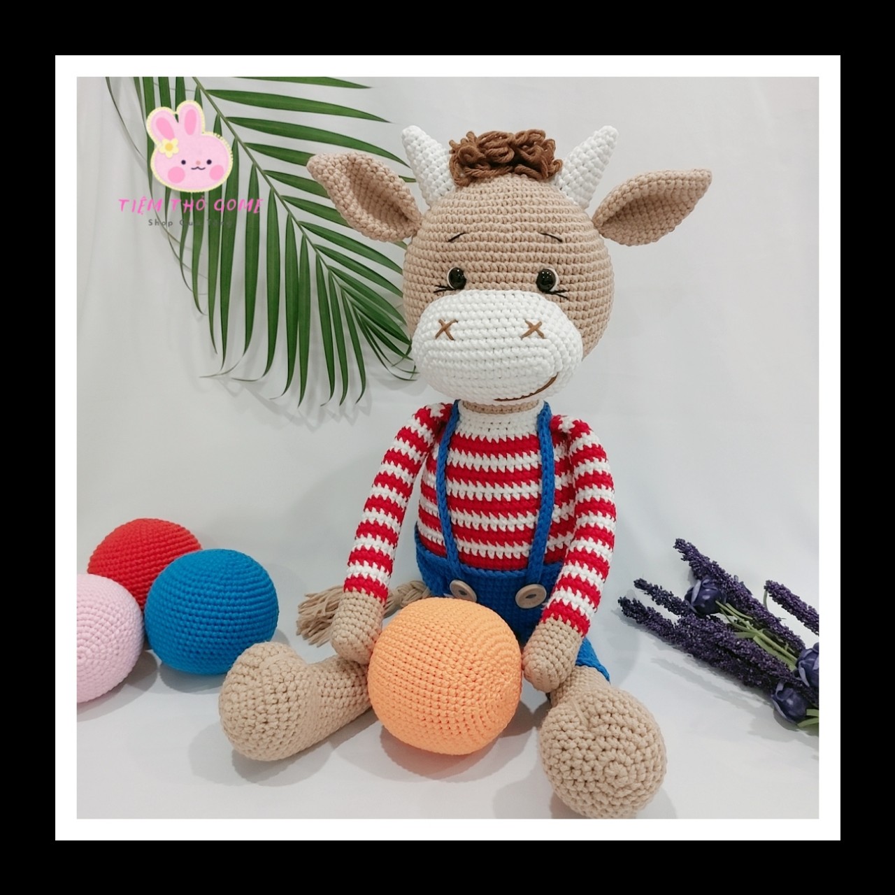 Thú len nhồi bông handmade, Trâu Willy