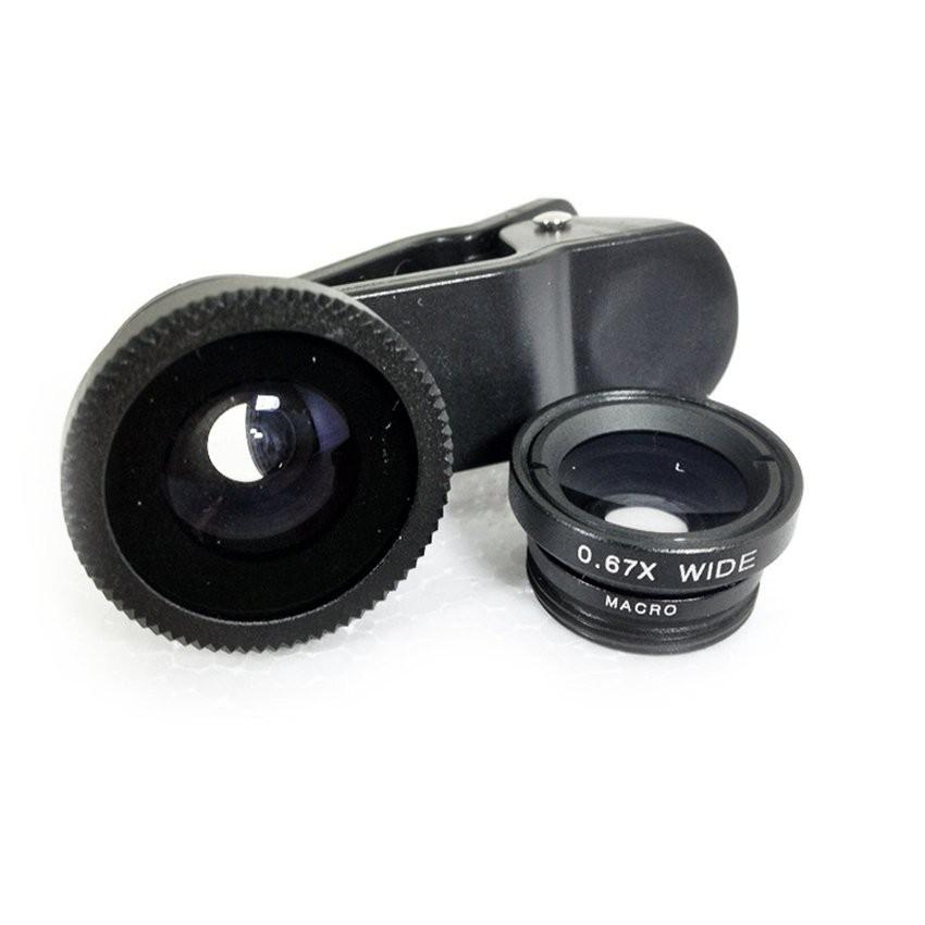 Lens chụp ảnh 3 trong 1 cho điện thoại Hongkong Electronics shopgiarebatngo