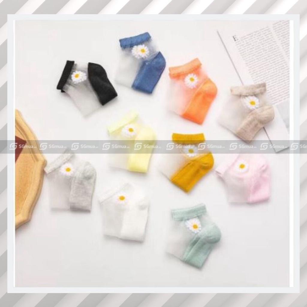 Tất hoa cúc, vớ hoa cúc, vớ ngắn, vớ cổ chân nữ