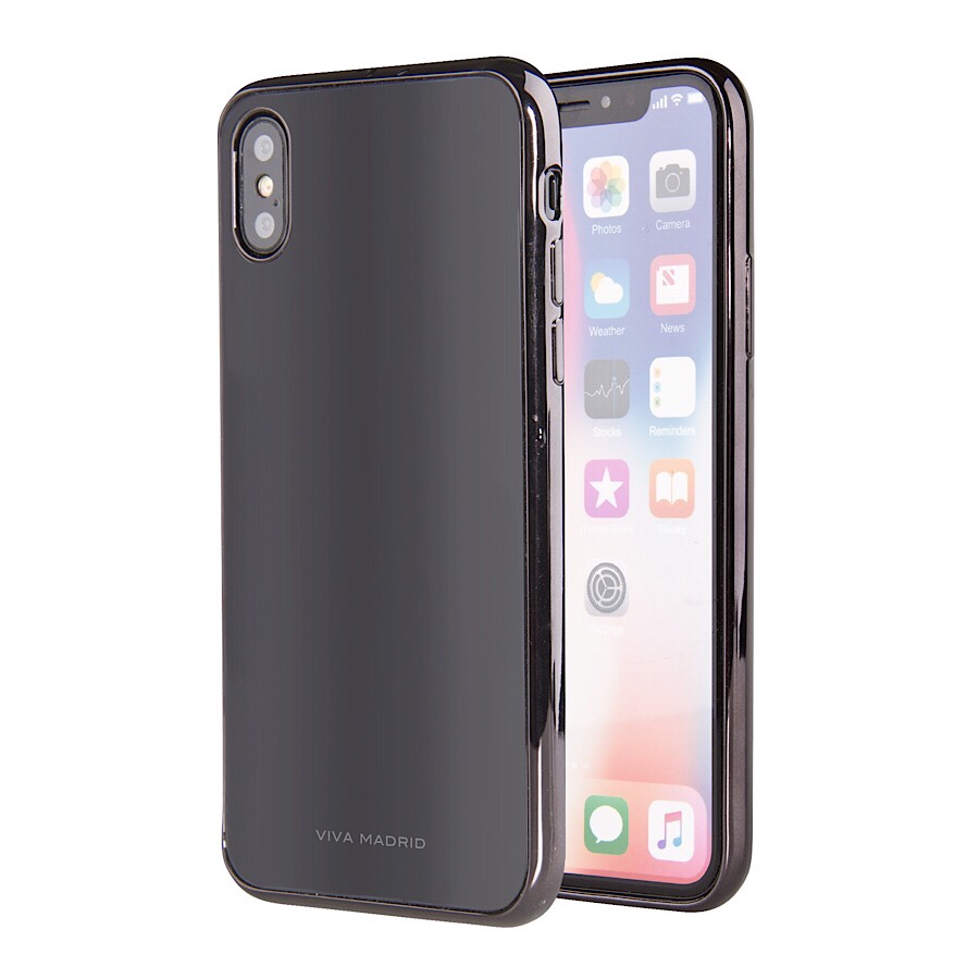 Ốp lưng iPhone Xs Max hiệu VIVA Vaso glass 9H / 6D - Hàng Nhập Khẩu