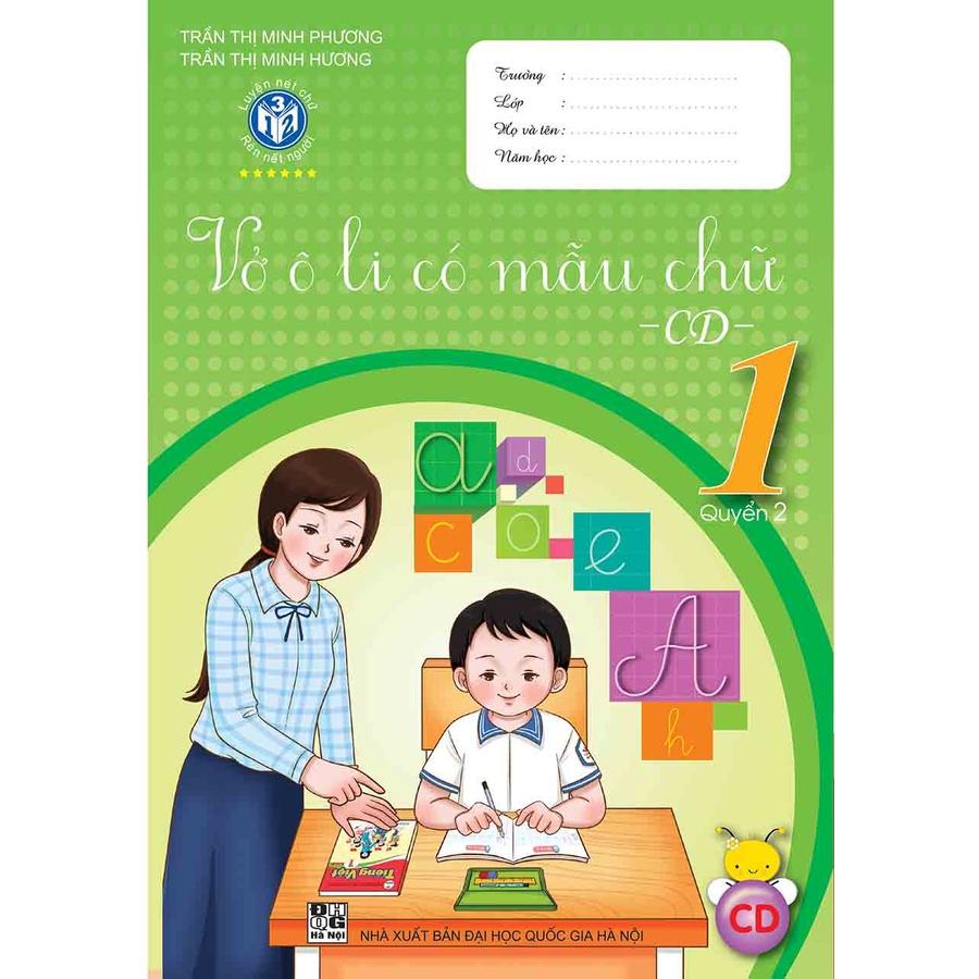 Combo bộ vở ô li lớp 1 - Bộ cánh diều
