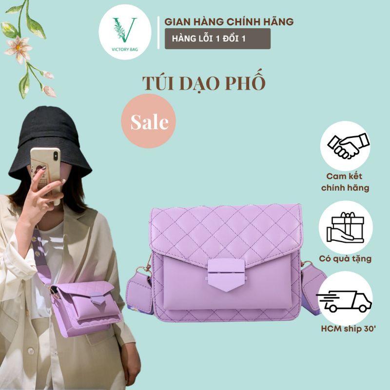 Túi đeo chéo nữ mini, phong cách Hàn Quốc, hàng Quảng Châu SKU: 090 - VICTORY