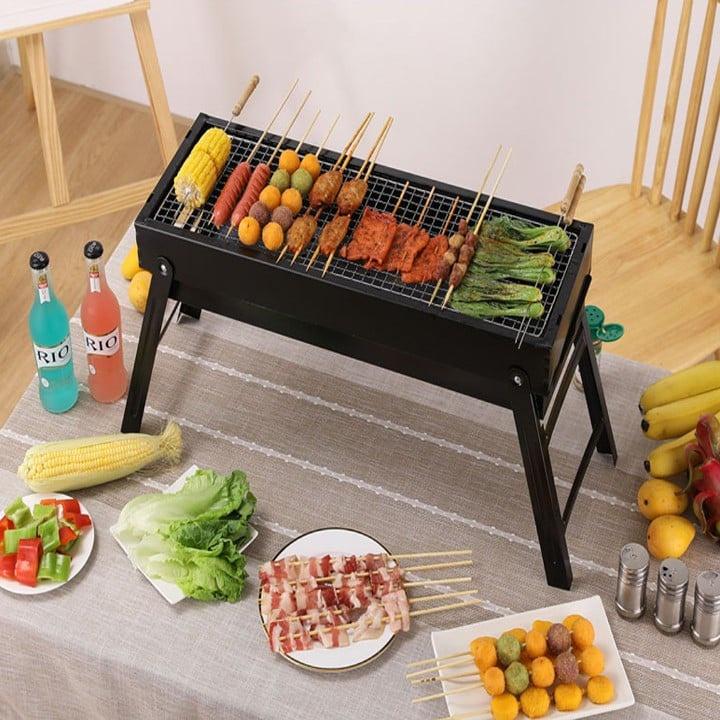 Bếp Nướng Than Hoa Ngoài Trời Bbq