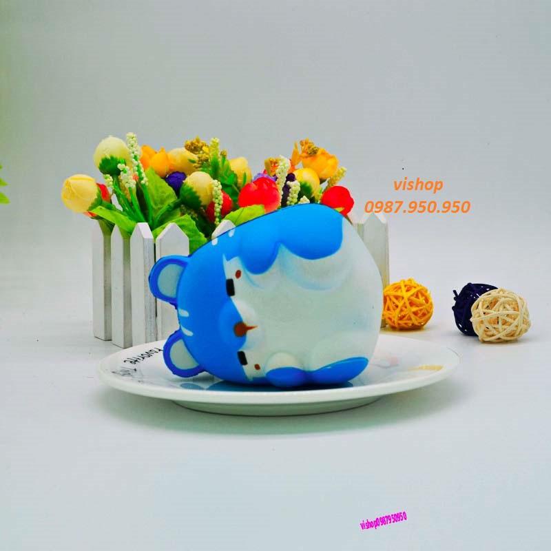 SQUISHY chuột hamster ngồi (nhiều màu ) ( hàng sẵn