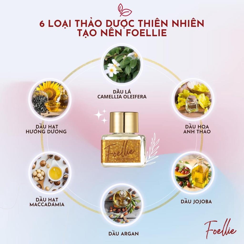 Nước Hoa Vùng Kín Foellie  Eau de Bijou Inner Perfume Mist 6220 Dạng Xịt Hương Thơm Nồng Đượm 20ml