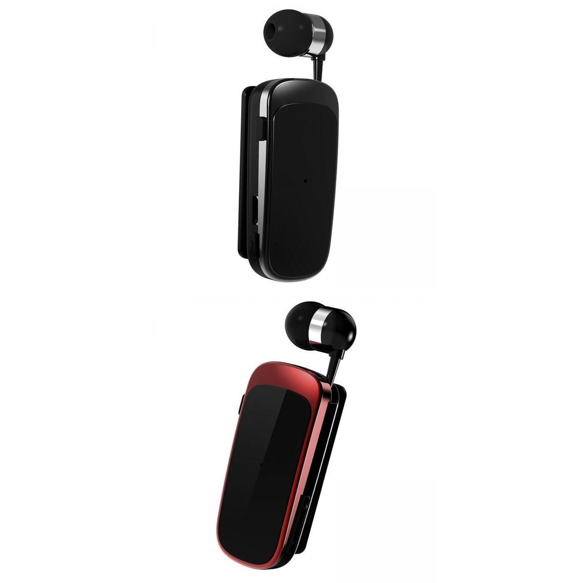 2x  K52 Retractable Wireless Bluetooth Headset Earphone Clip