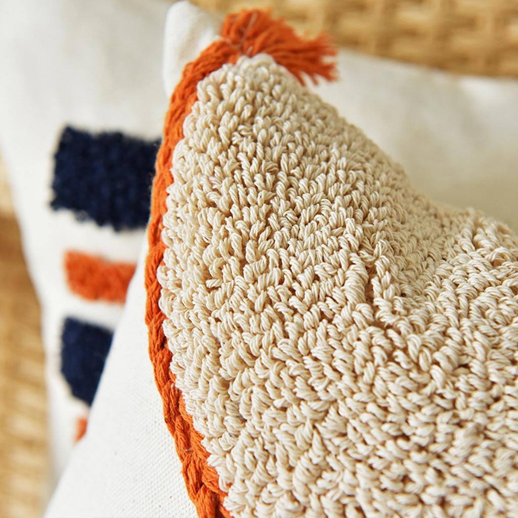 Cotton Pillow Case White Throw Pillow Cover Pillowcase Case